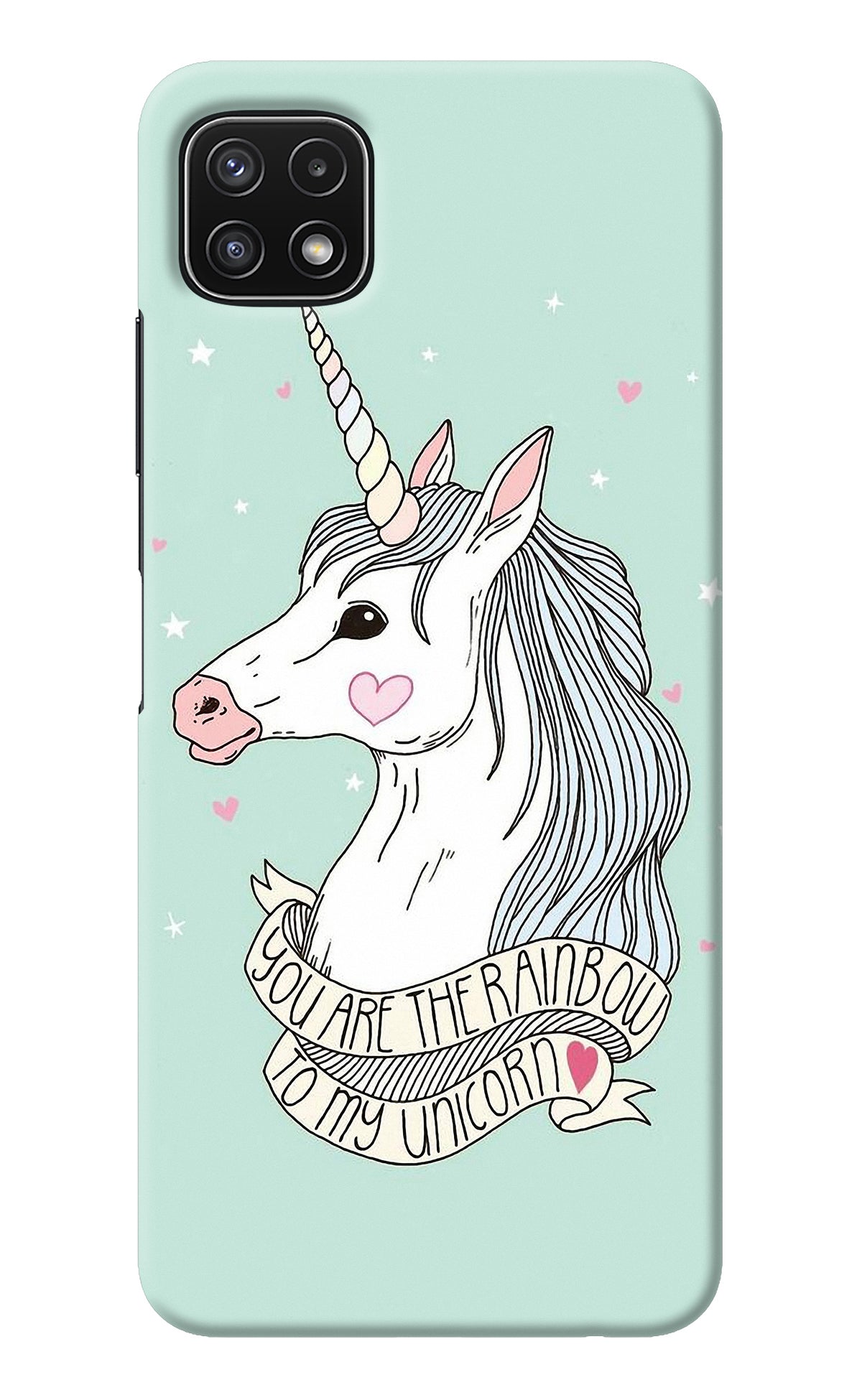 Unicorn Wallpaper Samsung A22 5G Back Cover