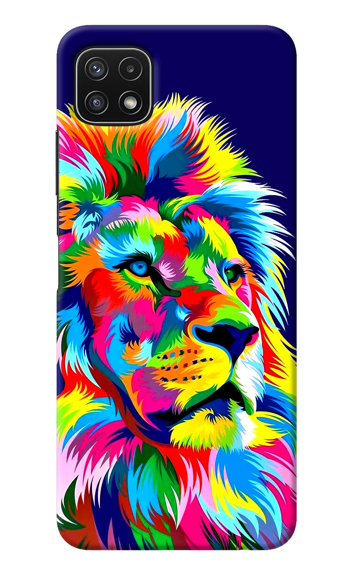 Vector Art Lion Samsung A22 5G Back Cover