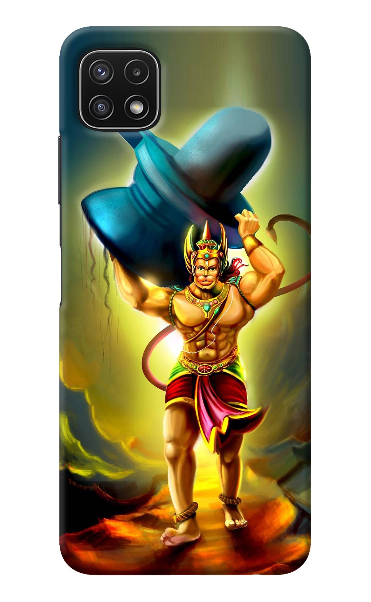 Lord Hanuman Samsung A22 5G Back Cover