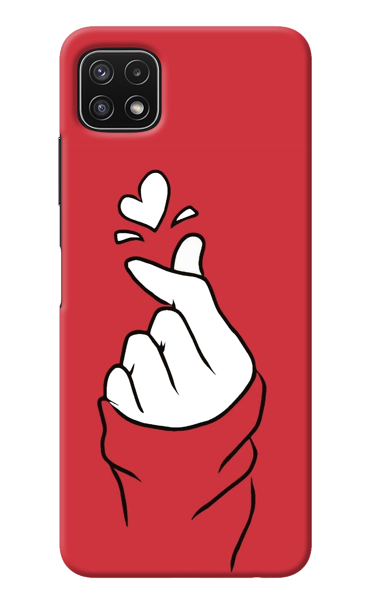 Korean Love Sign Samsung A22 5G Back Cover