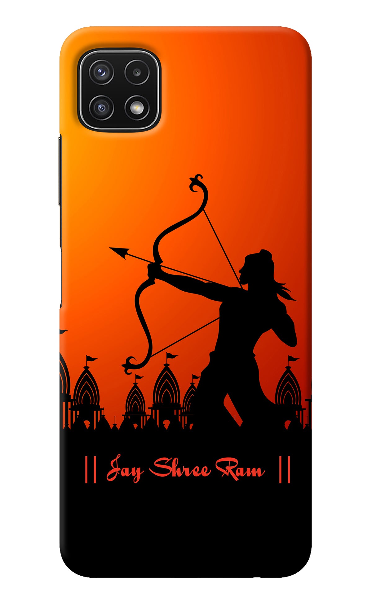 Lord Ram - 4 Samsung A22 5G Back Cover