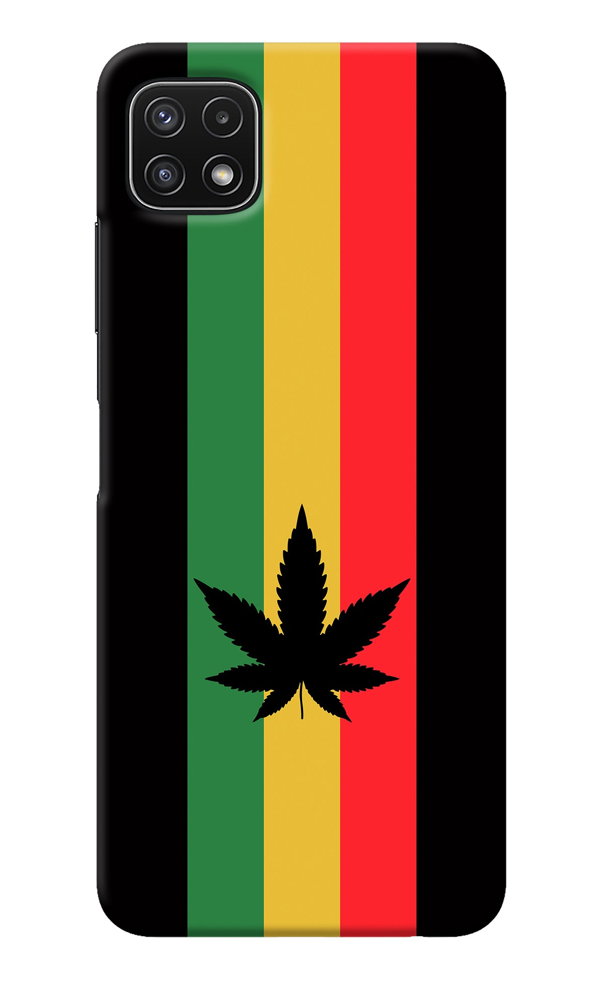 Weed Flag Samsung A22 5G Back Cover