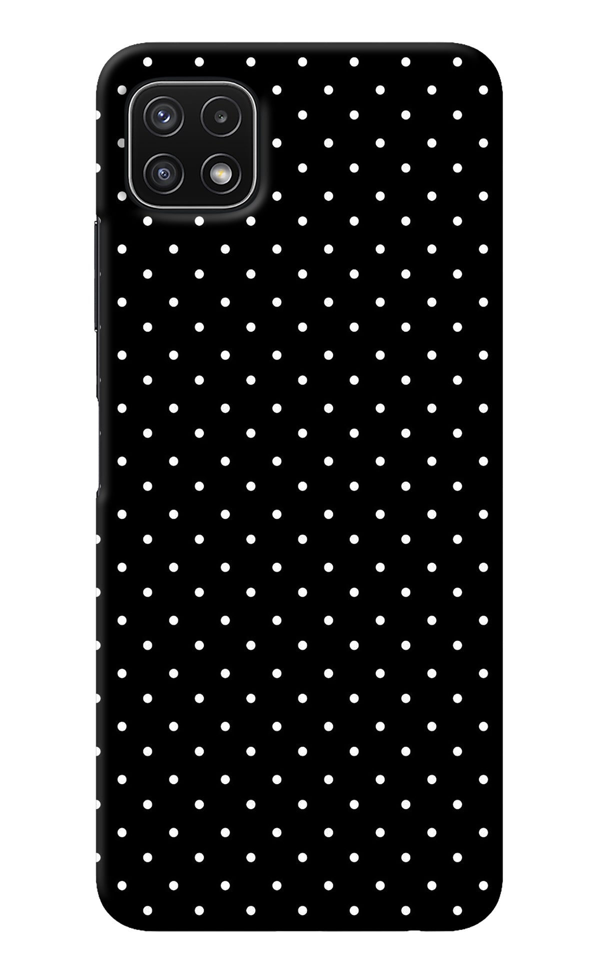 White Dots Samsung A22 5G Back Cover