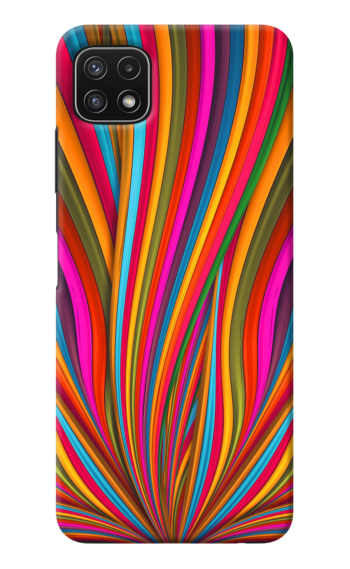 Trippy Wavy Samsung A22 5G Back Cover