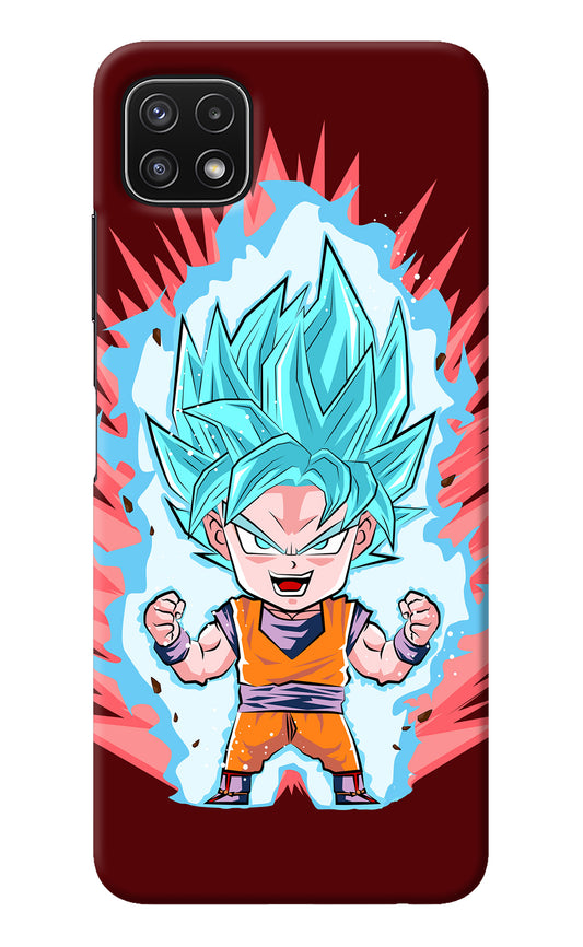 Goku Little Samsung A22 5G Back Cover