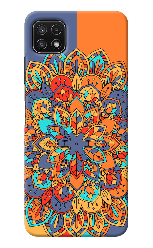 Color Mandala Samsung A22 5G Back Cover