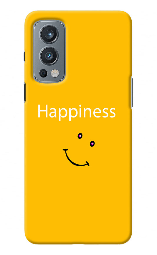 Happiness With Smiley OnePlus Nord 2 5G Back Cover