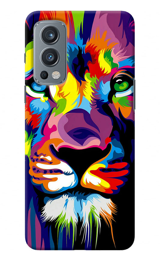Lion OnePlus Nord 2 5G Back Cover