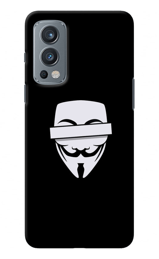 Anonymous Face OnePlus Nord 2 5G Back Cover