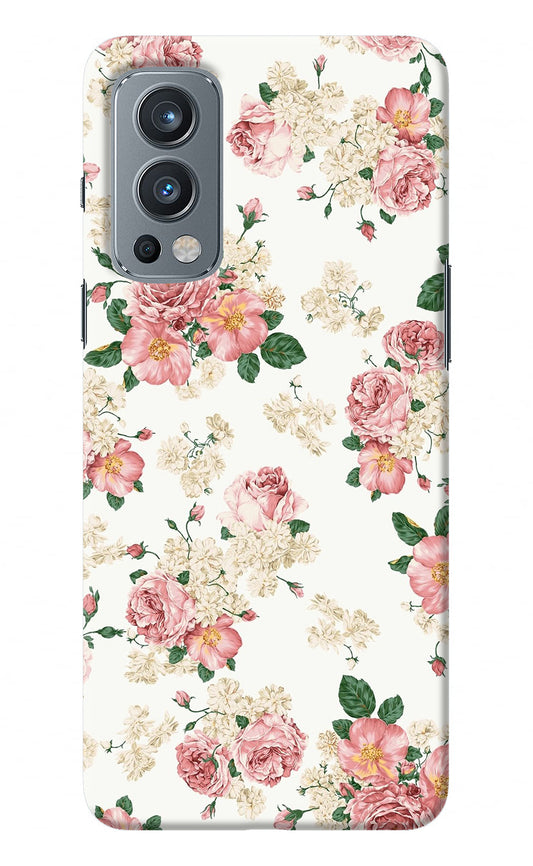 Flowers OnePlus Nord 2 5G Back Cover