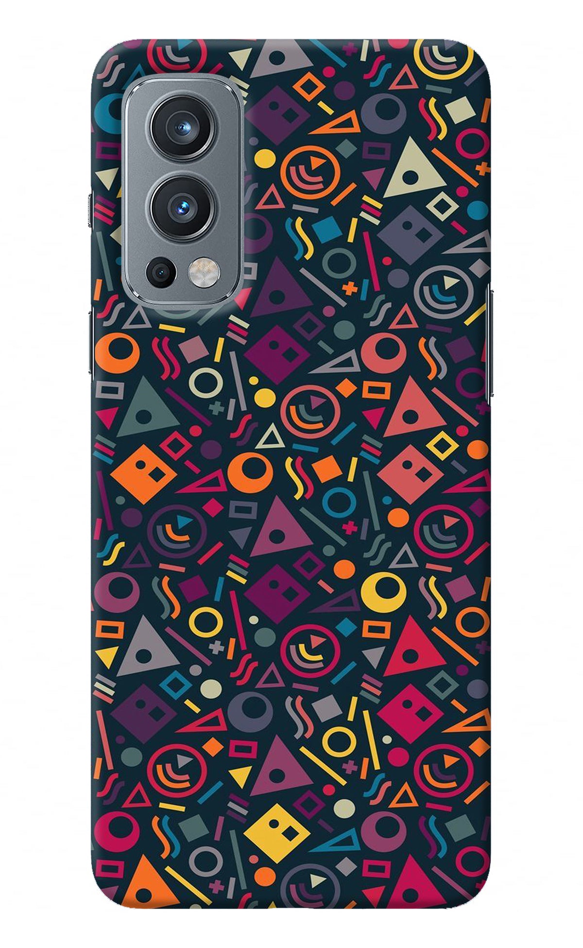 Geometric Abstract OnePlus Nord 2 5G Back Cover