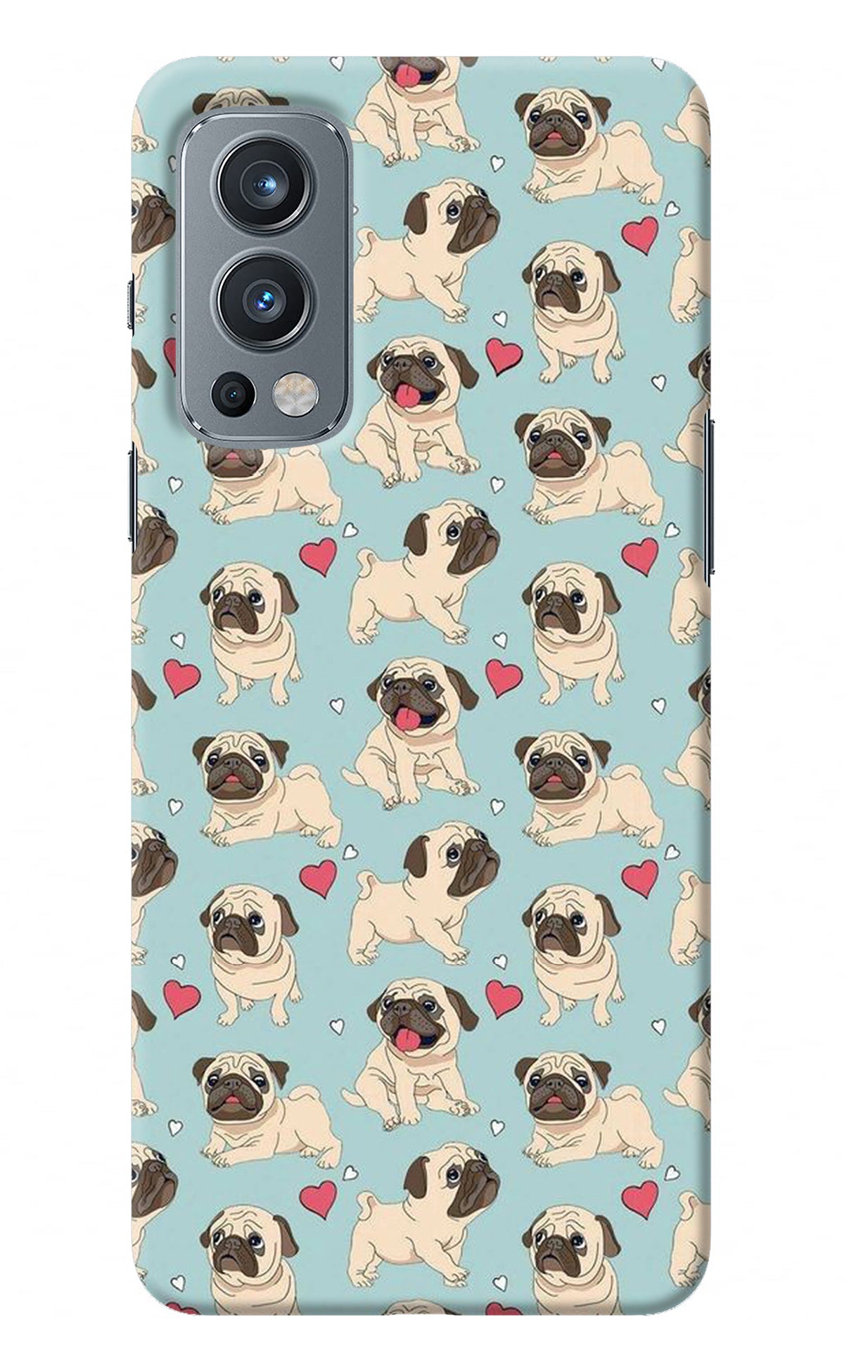 Pug Dog OnePlus Nord 2 5G Back Cover