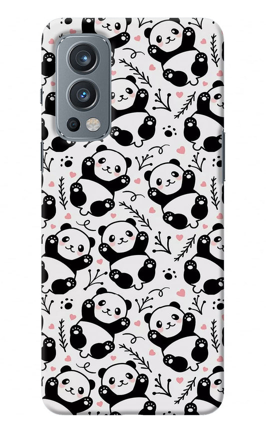 Cute Panda OnePlus Nord 2 5G Back Cover
