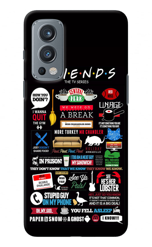 FRIENDS OnePlus Nord 2 5G Back Cover