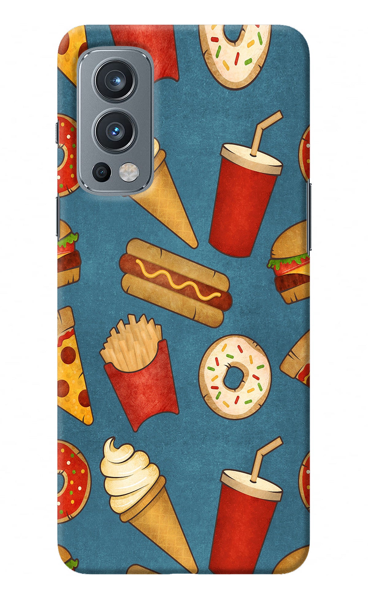 Foodie OnePlus Nord 2 5G Back Cover