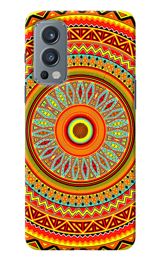 Mandala Pattern OnePlus Nord 2 5G Back Cover