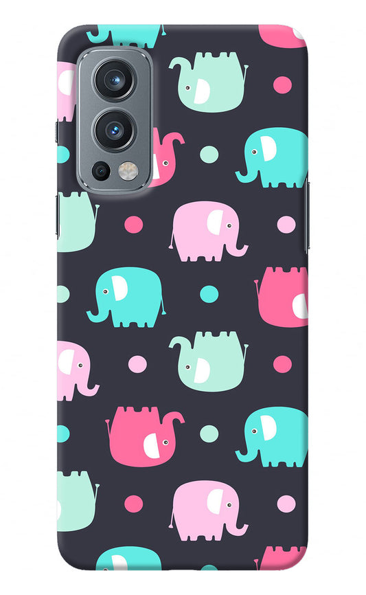 Elephants OnePlus Nord 2 5G Back Cover