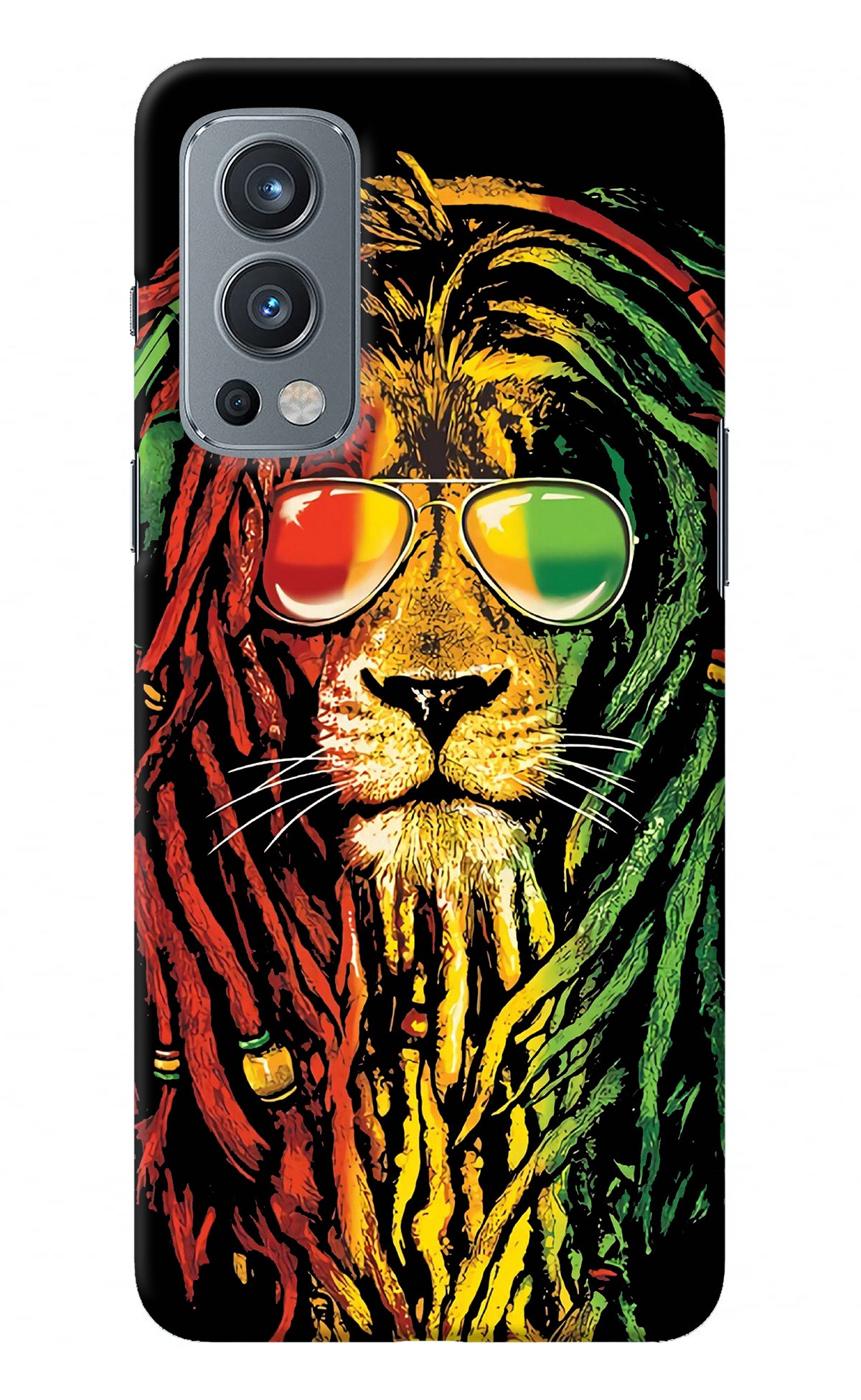 Rasta Lion OnePlus Nord 2 5G Back Cover