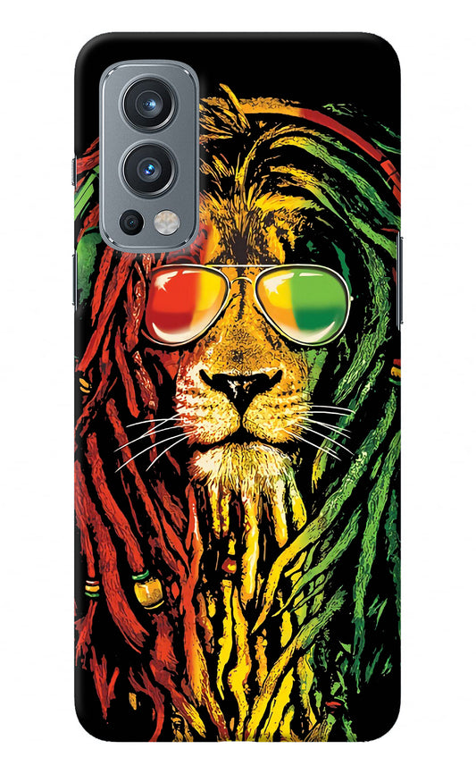 Rasta Lion OnePlus Nord 2 5G Back Cover