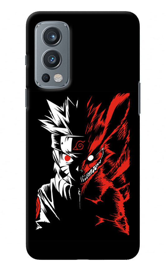 Naruto Two Face OnePlus Nord 2 5G Back Cover