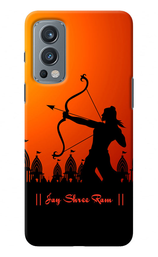 Lord Ram - 4 OnePlus Nord 2 5G Back Cover