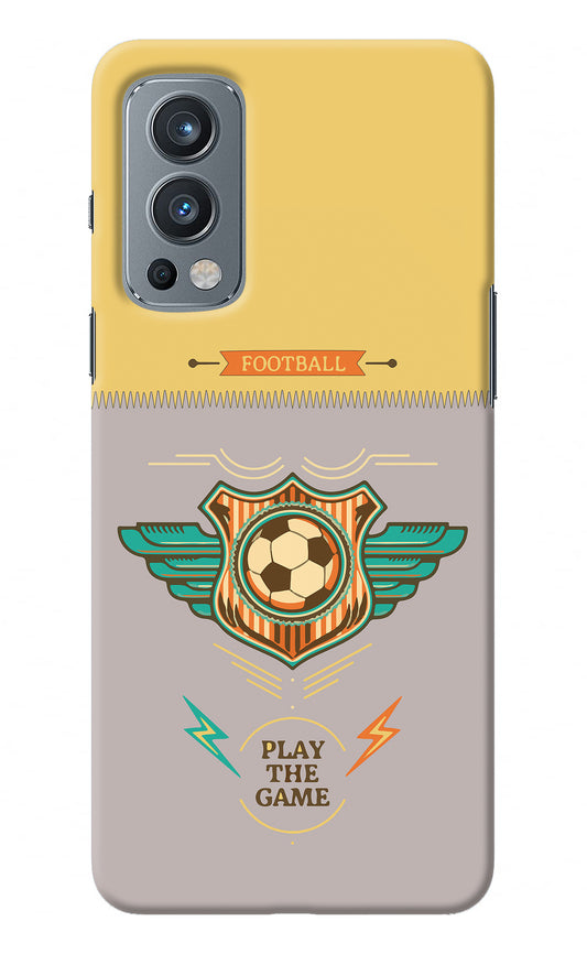 Football OnePlus Nord 2 5G Back Cover