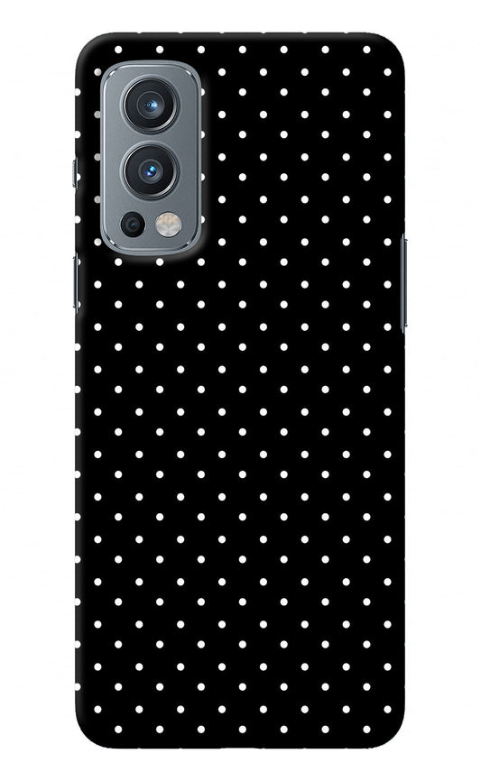 White Dots OnePlus Nord 2 5G Back Cover