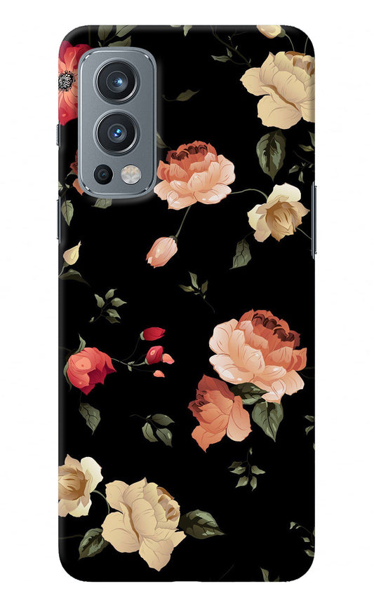 Flowers OnePlus Nord 2 5G Back Cover