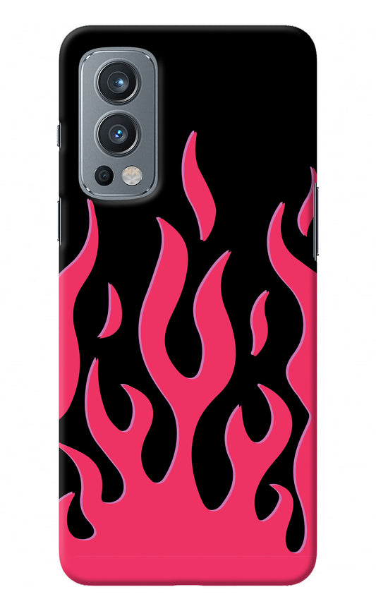 Fire Flames OnePlus Nord 2 5G Back Cover