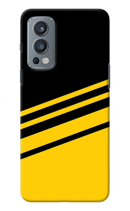 Yellow Shades OnePlus Nord 2 5G Back Cover