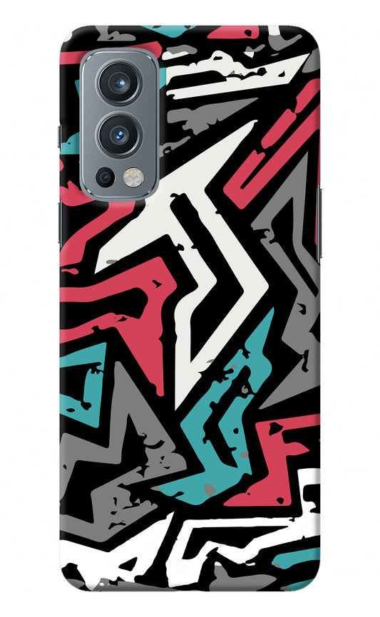 Geometric Graffiti OnePlus Nord 2 5G Back Cover