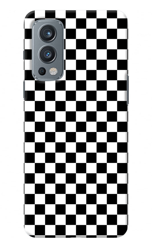 Chess Board OnePlus Nord 2 5G Back Cover
