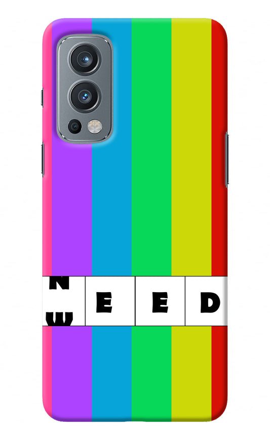 Need Weed OnePlus Nord 2 5G Back Cover
