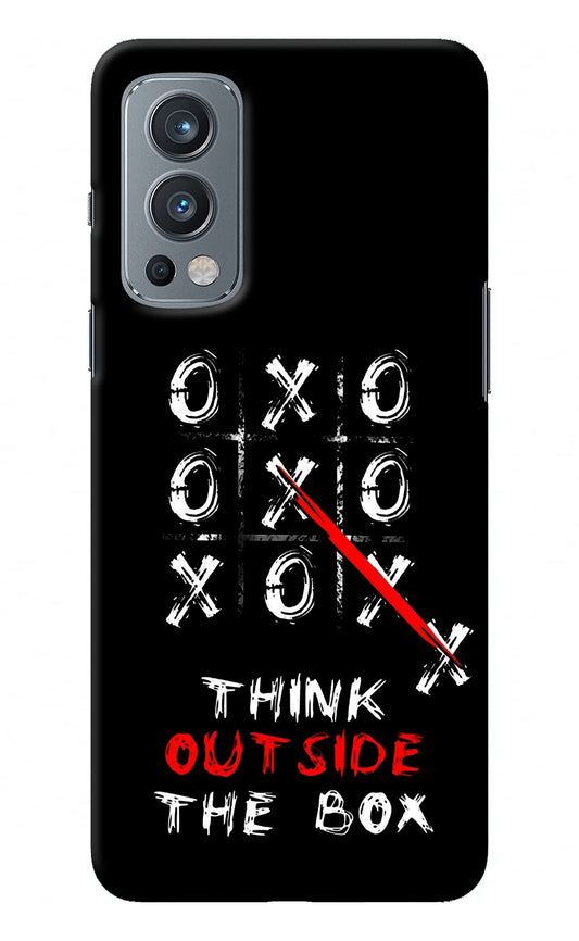 Think out of the BOX OnePlus Nord 2 5G Back Cover