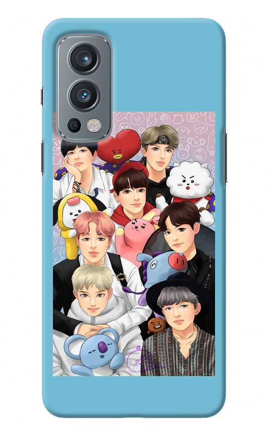 BTS with animals OnePlus Nord 2 5G Back Cover