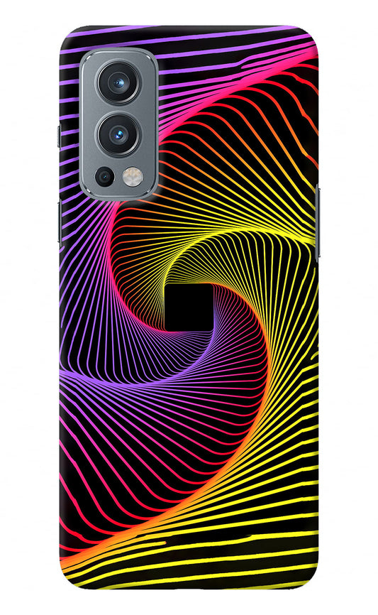 Colorful Strings OnePlus Nord 2 5G Back Cover