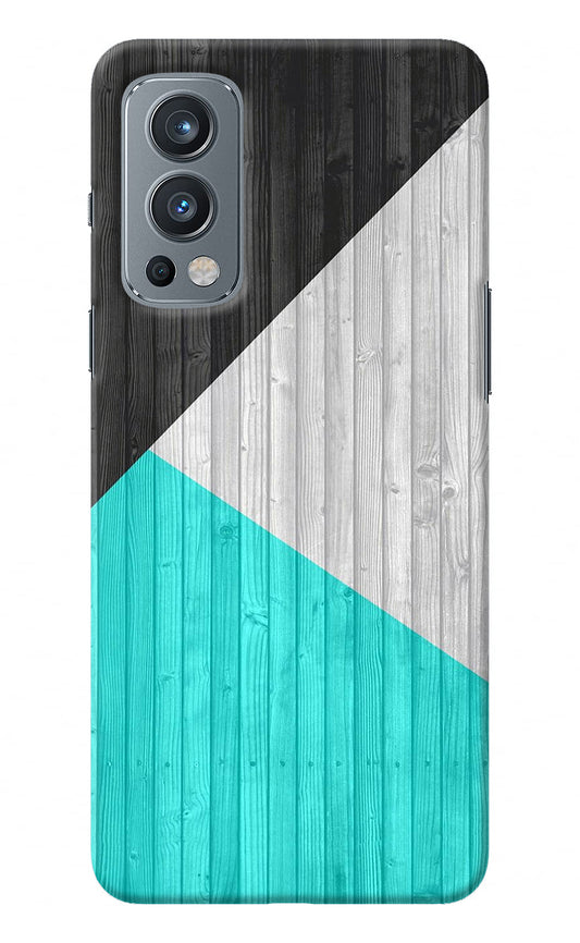 Wooden Abstract OnePlus Nord 2 5G Back Cover