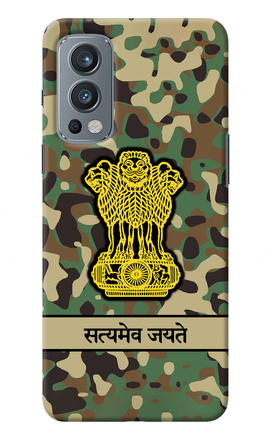 Satyamev Jayate Army OnePlus Nord 2 5G Back Cover