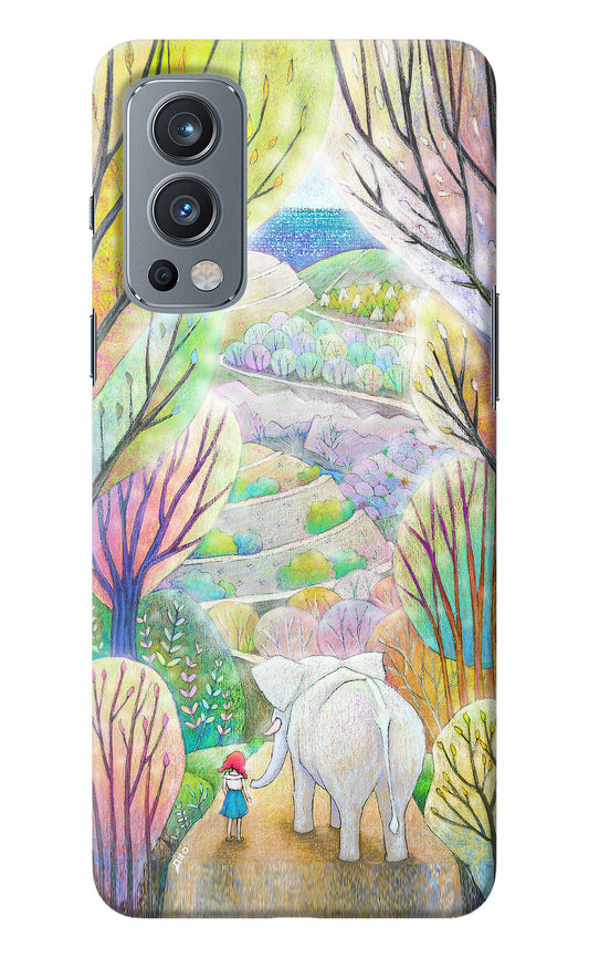 Nature Painting OnePlus Nord 2 5G Back Cover