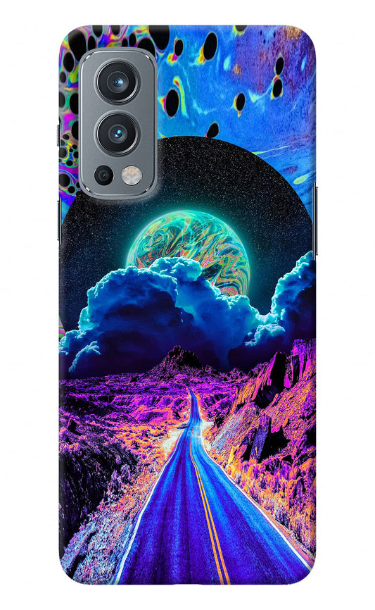 Psychedelic Painting OnePlus Nord 2 5G Back Cover