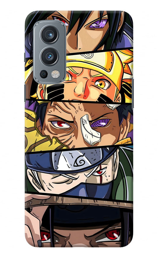 Naruto Character OnePlus Nord 2 5G Back Cover