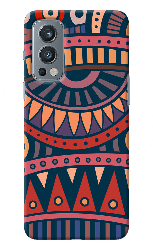 African Culture Design OnePlus Nord 2 5G Back Cover