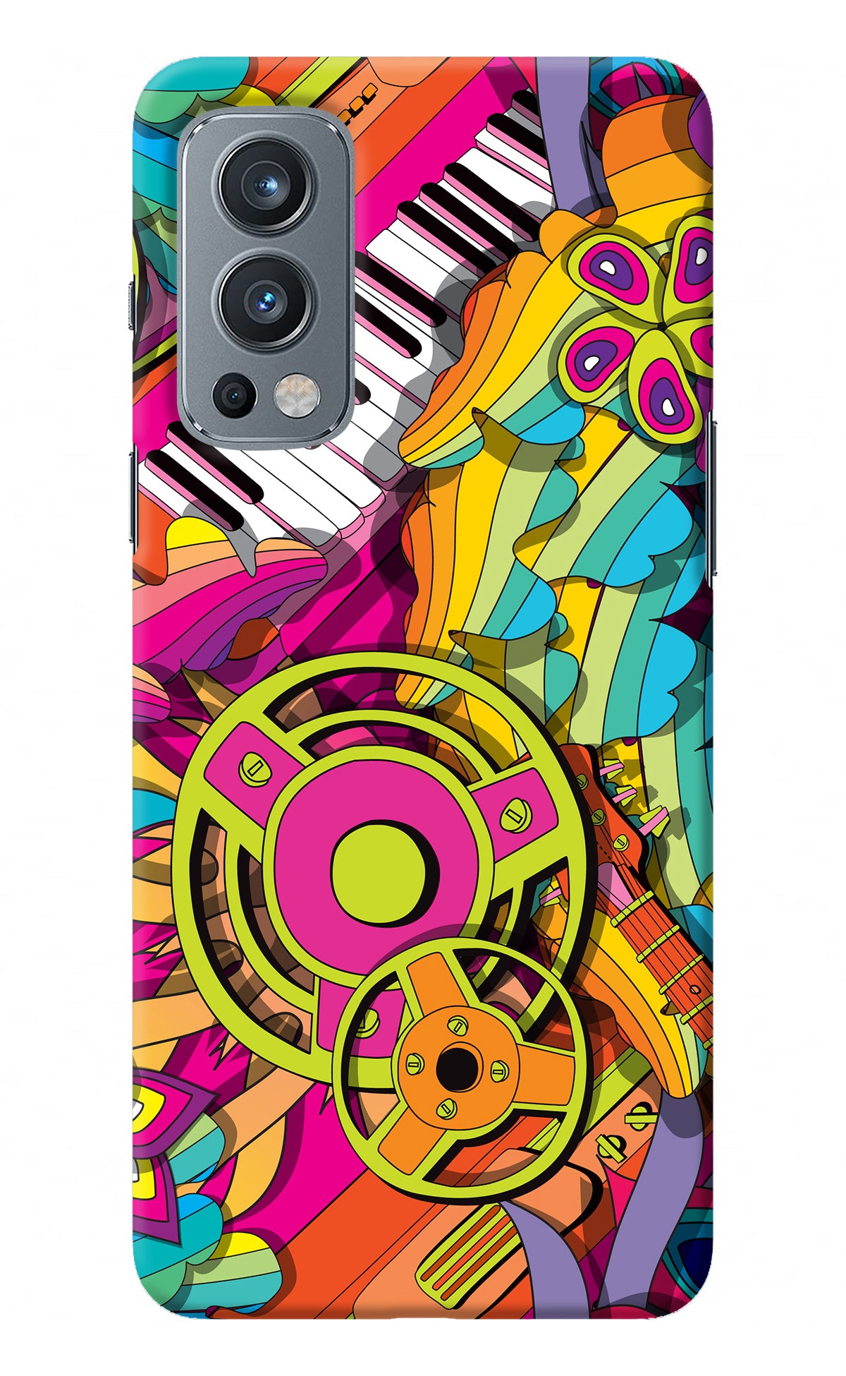 Music Doodle OnePlus Nord 2 5G Back Cover