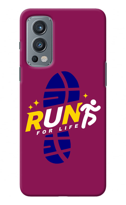 Run for Life OnePlus Nord 2 5G Back Cover