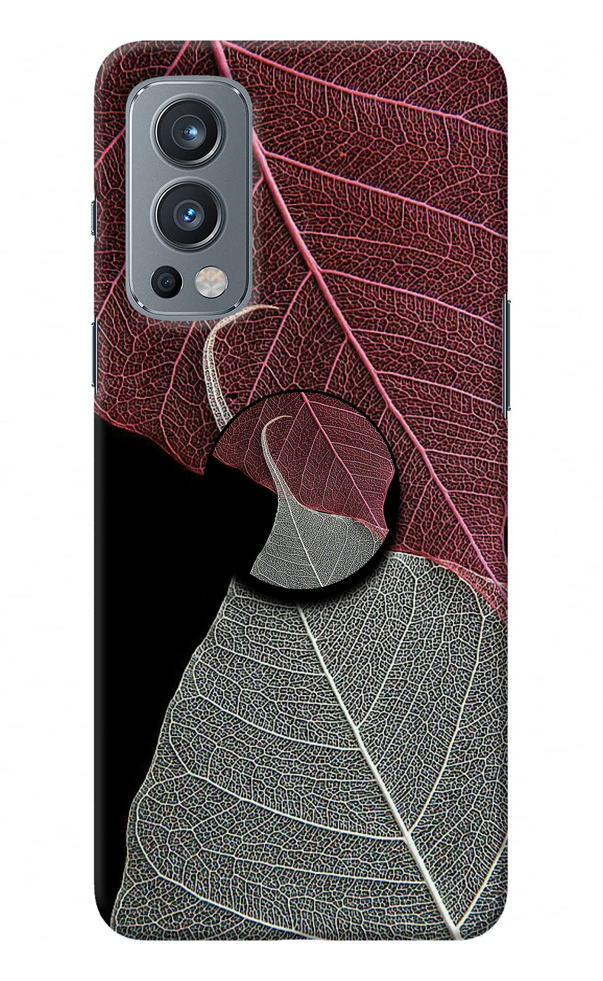 Leaf Pattern OnePlus Nord 2 5G Pop Case