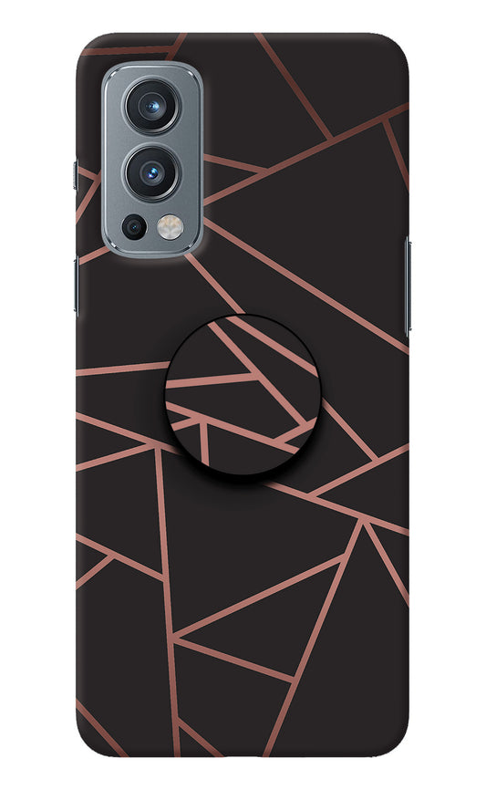 Geometric Pattern OnePlus Nord 2 5G Pop Case