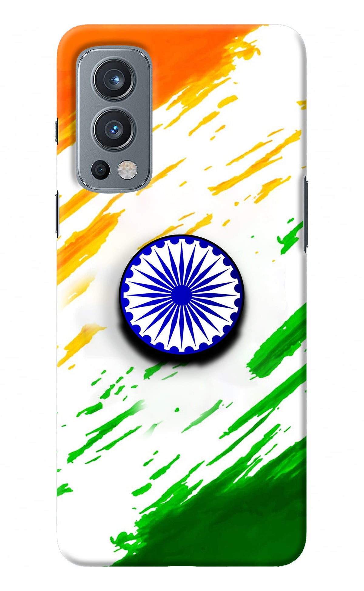 Indian Flag Ashoka Chakra OnePlus Nord 2 5G Pop Case