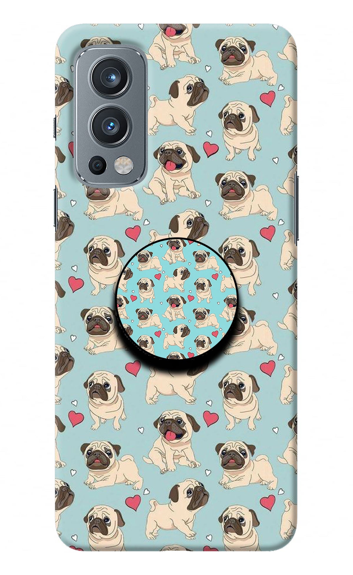 Pug Dog OnePlus Nord 2 5G Pop Case