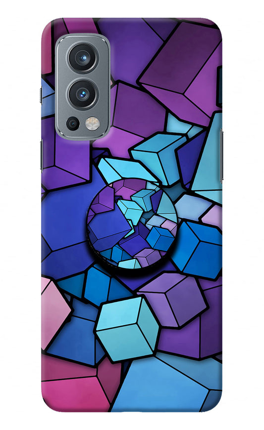 Cubic Abstract OnePlus Nord 2 5G Pop Case