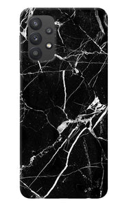 Black Marble Pattern Samsung M32 5G Back Cover